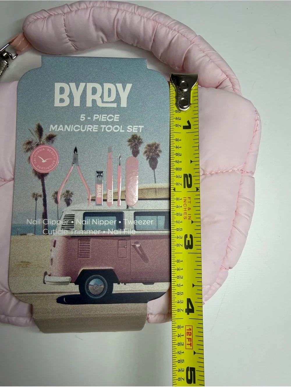 Byrdy pink quilted